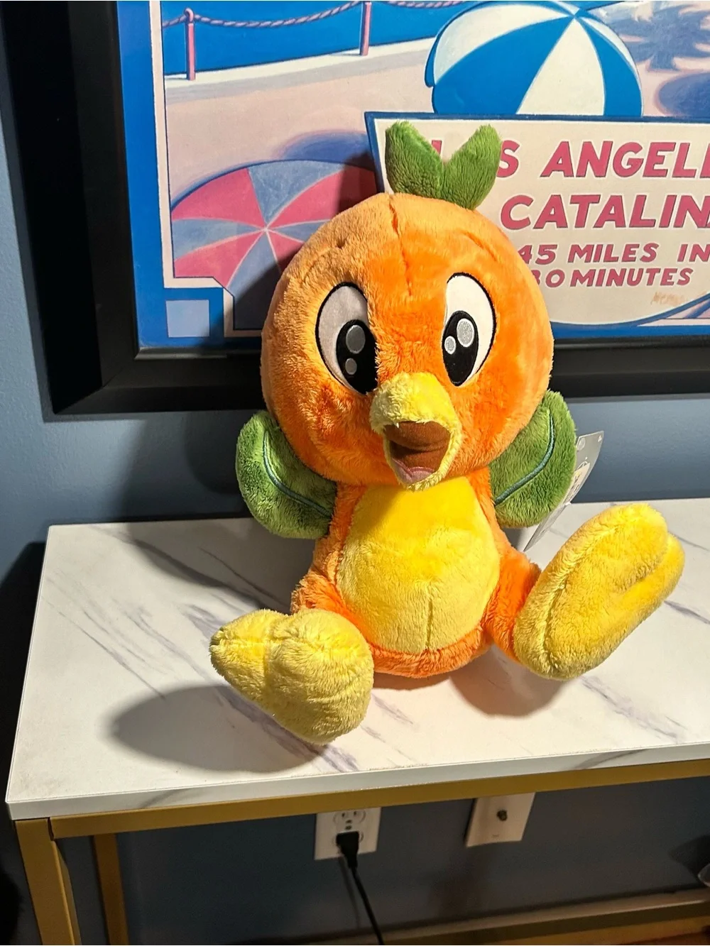 Disney Orange Bird Plush Toy ⭐️5FOR$25⭐️
